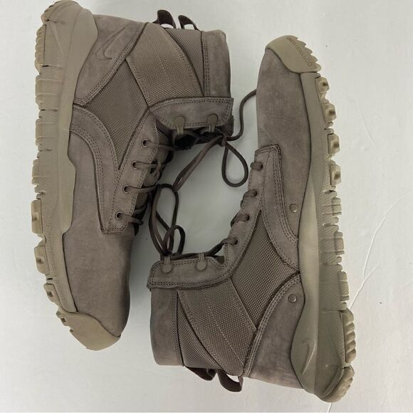Nike Men’s SFB 6″ Leather Sneaker Boot Mushroom Size 14 Tactical Field Utility - Picture 5 of 11